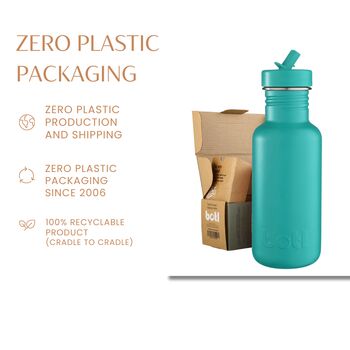 500ml Tough Stainless Steel Lightweight Bottle, 3 of 6