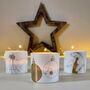 Tealight Holder With 'Baubles In Love' Design, thumbnail 1 of 2