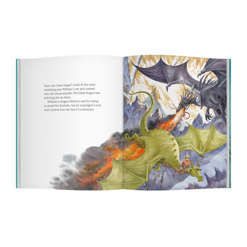 Personalised 'The Dragon Snatcher' Picture Book, 5 of 8