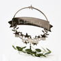 Personalised Wreath Christmas Cake Topper, thumbnail 3 of 6