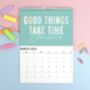 Personalised Motivational Quotes Calendar, thumbnail 2 of 7