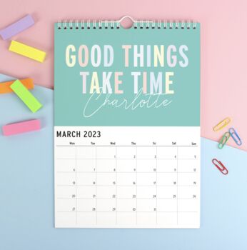 Personalised Motivational Quotes Calendar, 2 of 7