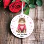 Personalised Maine Coon Cat Love Decoration A, thumbnail 2 of 2