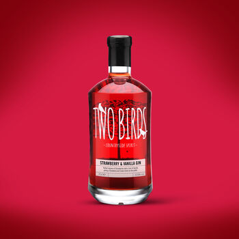 Two Birds Strawberry And Vanilla Gin 70cl, 3 of 4
