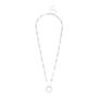 Engraved Paperclip Chain Necklace, thumbnail 4 of 6