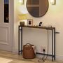 Console Table Slim Sofa Table With Charging Station, thumbnail 1 of 5