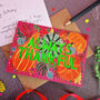 Always Thankful Pumpkin Papercut Thanksgiving Card, thumbnail 6 of 8