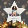 Personalised Springer Spaniel In Christmas Lights, thumbnail 6 of 10