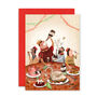 Pack Of Twelve Festive Scene Christmas Cards, thumbnail 8 of 10