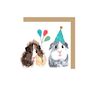 Everest And Ethel The Guinea Pigs Birthday Card, thumbnail 1 of 2