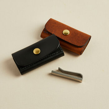 Stainless Steel Tie Bar With Personalised Pouch, 2 of 5