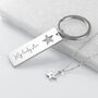 Personalised Lucky Star Necklace And Keyring Set, thumbnail 1 of 5