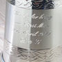 Personalised Wedding Party Embossed Tankard, thumbnail 3 of 8