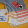 Personalised Cotton Throw, Beach Towel, thumbnail 6 of 11