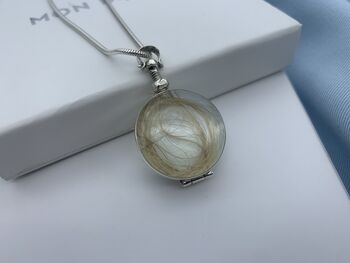 Personalised Silver Locket Necklace Photo Gifts, 10 of 12
