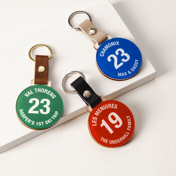 Ski Piste Marker Keyring, 2 of 6