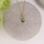 14ct Solid Gold Mini Heart Necklace, thumbnail 1 of 3