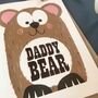 'Daddy Bear' Father's Day Card, thumbnail 3 of 4