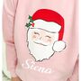 Smiley Santa Personalised Jumper, thumbnail 2 of 2