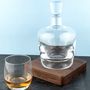 Personalised Whisky Decanter And Walnut Base, thumbnail 1 of 4