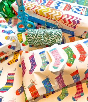 Luxury Christmas Wrapping Paper, 4 of 6