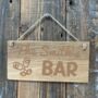 Personalised Wooden Bar Sign, thumbnail 1 of 2