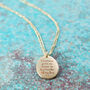 Personalised 'Long Distance' Long Necklace, thumbnail 1 of 2
