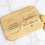 Personalised Heart Design Wooden Coaster Tray, thumbnail 1 of 6