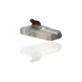 Handmade Marble Cigar Ashtray With Bronze Lion Detail, thumbnail 2 of 2