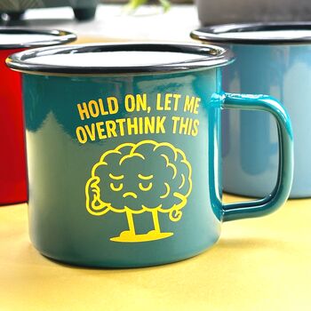 Hold On Let Me Overthink This Laptop Vinyl Decal, 3 of 10