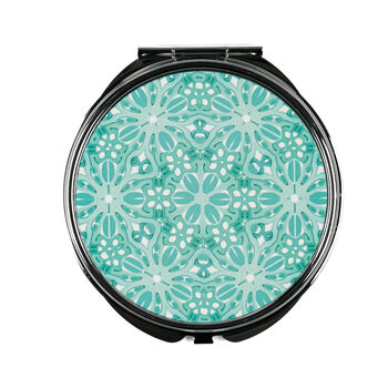 Turquoise Millefiori Compact Mirror And Lens Cloth Set, 3 of 10