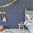 Starry Sky Wallpaper By Hibou Home | notonthehighstreet.com