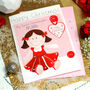 Personalised Rag Doll Relation Christmas Card, thumbnail 3 of 8