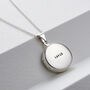 Personalised Small Round Locket Necklace, thumbnail 1 of 9