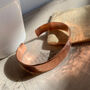 Handmade Mens Personalised Copper Cuff, thumbnail 5 of 10