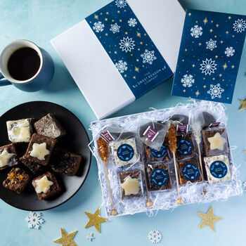 Christmas 'Snowflakes' Afternoon Tea For Four Gift Box, 2 of 2
