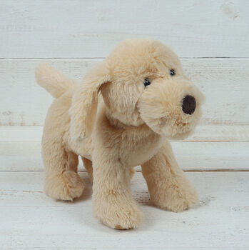 Cuddly Companion Golden Puppy Dog Soft Toy, 2 of 7
