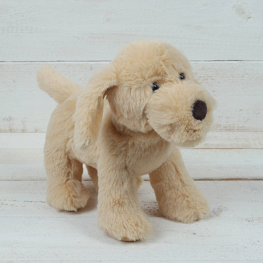 Cuddly Companion Golden Puppy Dog Soft Toy