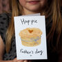 Pie Father's Day Card, thumbnail 1 of 3