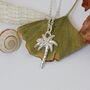 Silver Palm Tree Necklace, thumbnail 5 of 7