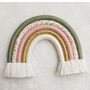 Vintage Floral Rainbow Wall Hanging, thumbnail 1 of 1