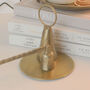 Cow Bell Style Brass Candle Snuffer, thumbnail 5 of 11