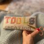 Diy 'Tools Of Mass Creation' Pencil Case Stitch Kit, thumbnail 3 of 7