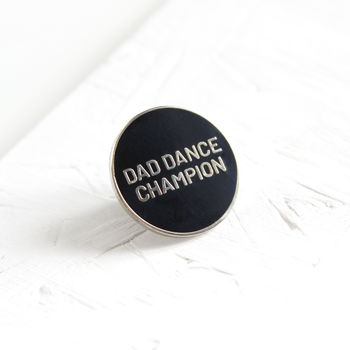 Dad Dance Champion Enamel Pin, 4 of 4