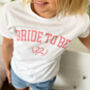 Personalised Bride Squad Hen Party T Shirt, thumbnail 7 of 7