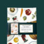 Christmas Dinner Tea Towel | 100% Cotton | Holiday Kitchen Accessory, thumbnail 2 of 5