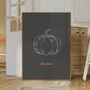 Pumpkin Autumnal Kitchen Food Print, Halloween Decor Gift, thumbnail 3 of 7