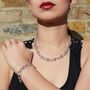 Sterling Silver Equine Chain Charm Bracelet, thumbnail 2 of 11