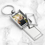 Personalised Home With Daddy Frame Keyring, thumbnail 3 of 6