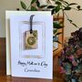 Small Gift For Her Handmade Ceramic Pendant Adjustable Length, thumbnail 5 of 12